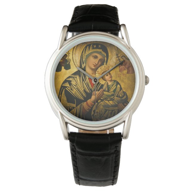 Reloj De Pulsera Nuestra Señora de la Perpetua Ayuda (Anverso)