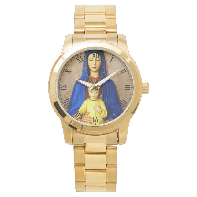 Reloj De Pulsera Nuestra Señora de la Perpetua Ayuda (Anverso)