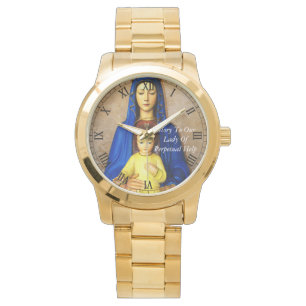 Reloj De Pulsera Nuestra Señora de la Perpetua Ayuda