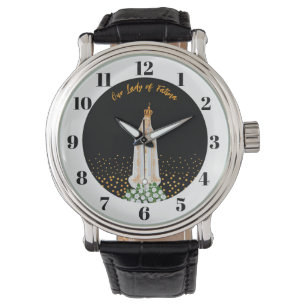 Reloj De Pulsera Nuestra Señora de la procesión Fátima de las Velas