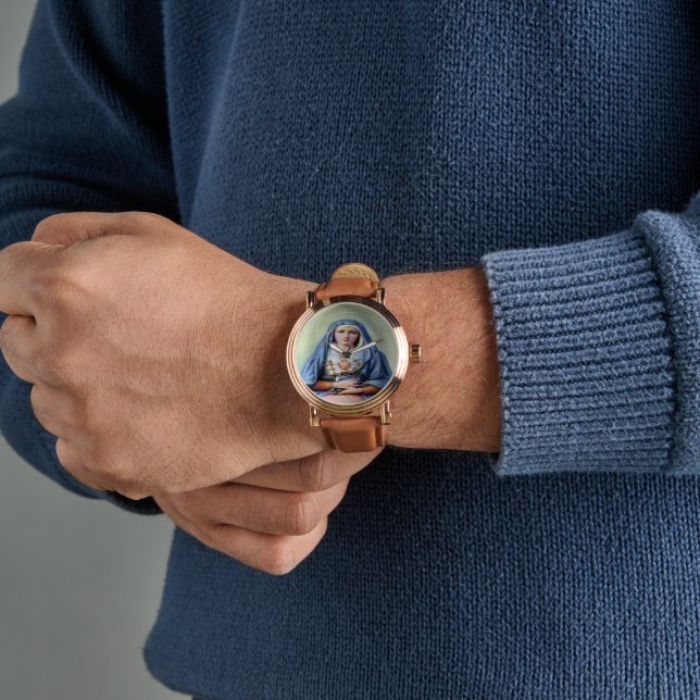 Reloj De Pulsera Nuestra Señora de los Dolores (Muñeca)