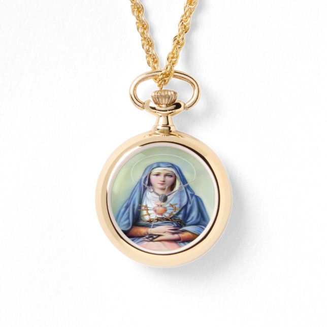 Reloj De Pulsera Nuestra Señora de los Dolores (Anverso)