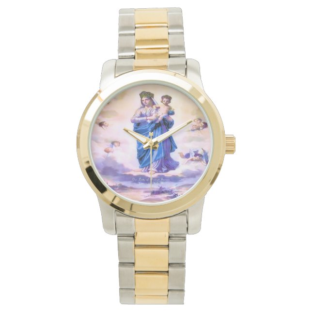Reloj De Pulsera Nuestra Señora del Próximo Suceso (Anverso)