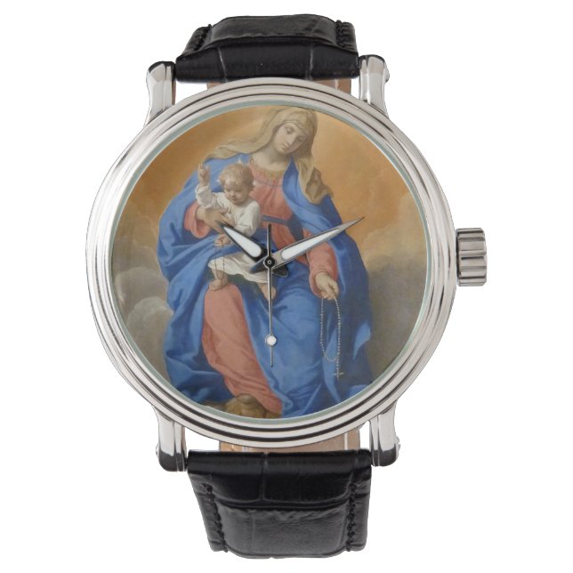Reloj De Pulsera Nuestra Señora Del Rosario (Anverso)