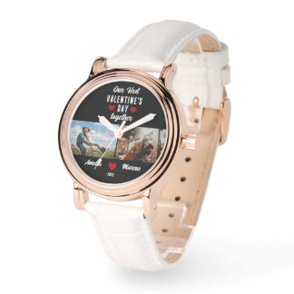 Reloj De Pulsera Nuestro primer El día de San Valentín juntos 2 fot