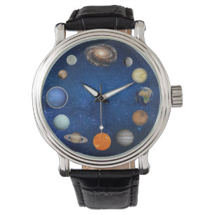 Reloj De Pulsera Nuestro sistema solar eWatch