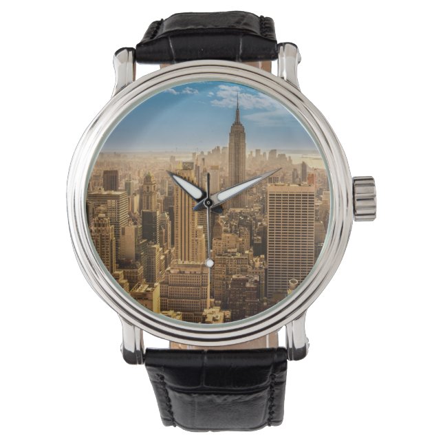 Reloj De Pulsera Nueva York (Anverso)