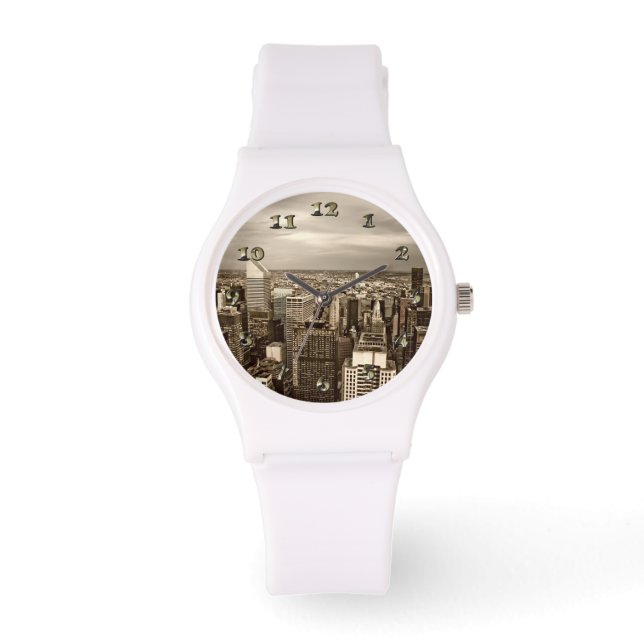 Reloj De Pulsera Nueva York de Manhattan (Anverso)