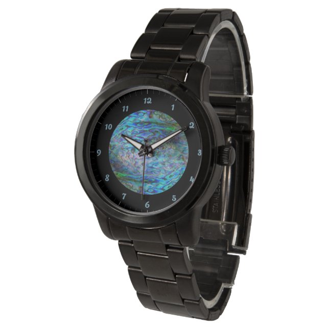 RELOJ DE PULSERA NUEVA ZEALAND KIWI PAUA (Angular)