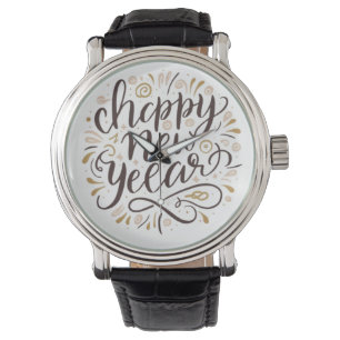 Reloj De Pulsera NUEVO AÑO NUEVO COMIENZO, Feliz Año Nuevo