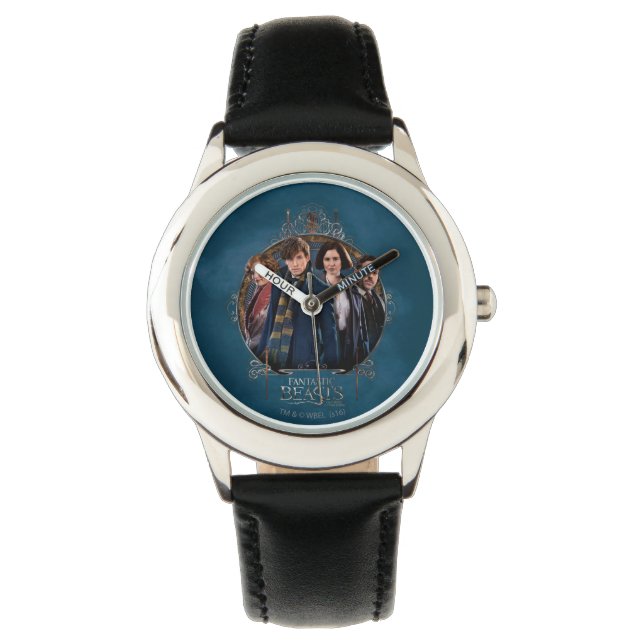 Reloj De Pulsera NUEVO SCAMANDER™ y marco Art Nouveau de la empresa (Anverso)