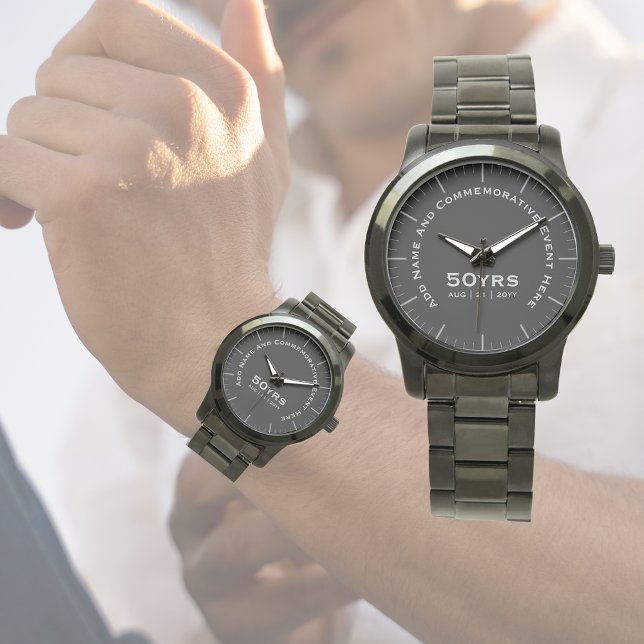 Reloj De Pulsera Nuevo trabajo de retiro personalizado de Personali (Subido por el creador)