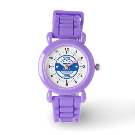Reloj De Pulsera ¡NUEVO! Vigilancia infantil - Personalizada - Púrp