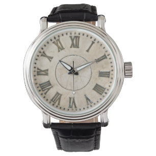 reloj de pulsera numérico romano