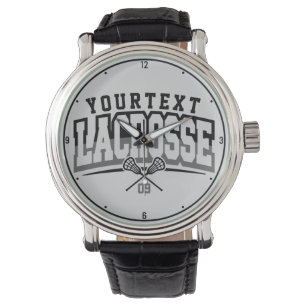 Reloj De Pulsera Número de equipo de ADD NAME del jugador de Lacros