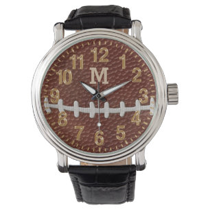Reloj De Pulsera NÚMERO DE Fútbol MONOGRAMADO o Jersey