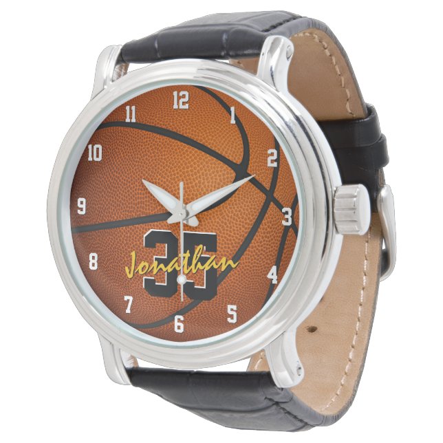 Reloj De Pulsera número jersey de atleta personalizado baloncesto (Angular)
