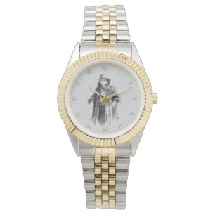 Reloj De Pulsera Número romano Chica de vaca bonito