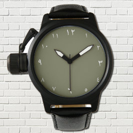 Reloj De Pulsera Números árabes orientales