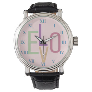 Reloj De Pulsera Números de amor y romano