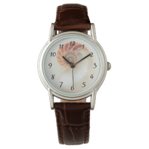 Reloj De Pulsera Números de concha elegantes