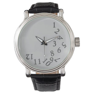 Reloj De Pulsera números de hora de locura