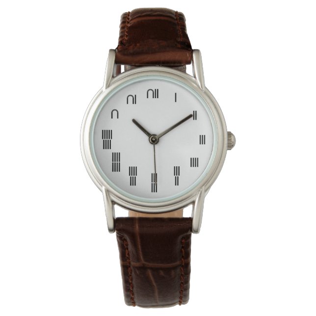 Reloj De Pulsera Números jeroglíficos egipcios antiguos (Anverso)