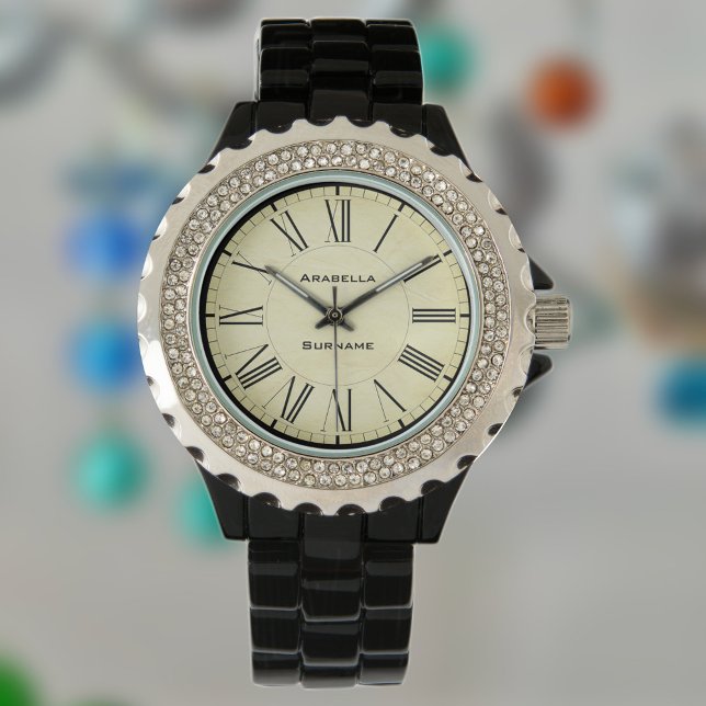 Reloj De Pulsera Números romanos - Arabella personalizada y elegant (Subido por el creador)