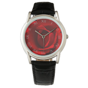 Reloj De Pulsera Números romanos gris romanos rojos Mcn