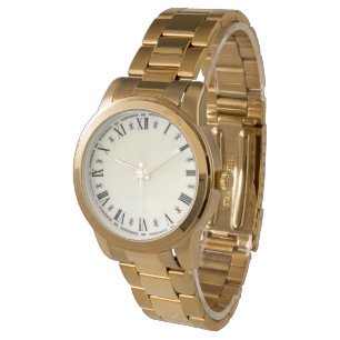 Reloj De Pulsera Números romanos número moderno número grande f