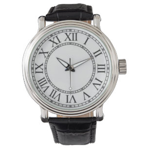 Reloj De Pulsera Números romanos número moderno número grande f