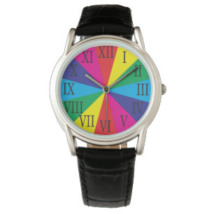 Reloj De Pulsera NÚMEROS ROMANOS swatings de colores