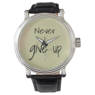 Reloj De Pulsera Nunca te rindas