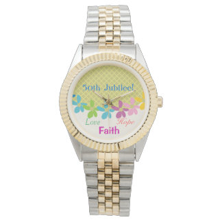 Reloj De Pulsera Nuns Golden 50° Jubileo
