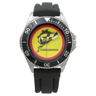 Reloj De Pulsera Nurburgring Bandera alemana Gran Turismo GT