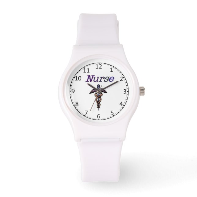 Reloj De Pulsera Nurse Caduceus Watch (Anverso)