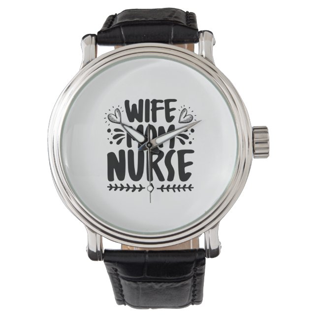 Reloj De Pulsera Nurse Gift Wife Mom Nurse (Anverso)