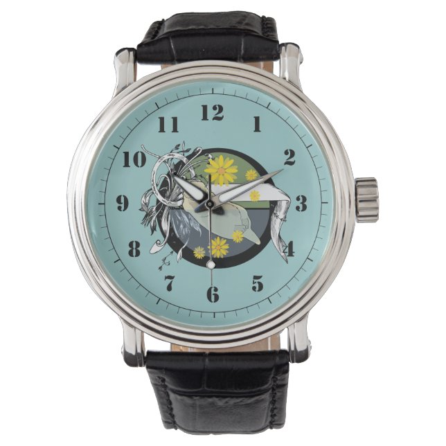 Reloj De Pulsera nutria marina (Anverso)
