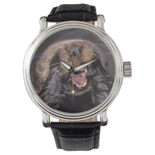 Reloj De Pulsera Nutrias marinas, Enhydra lutris 6