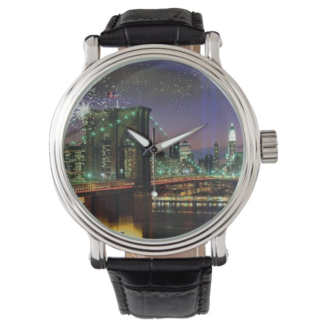 Reloj De Pulsera NY Brooklyn Bridge Watch (Anverso)
