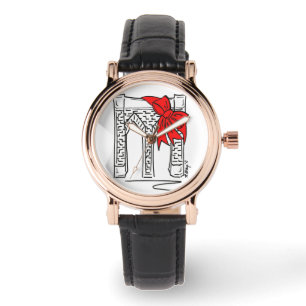 Reloj De Pulsera NYC Brooklyn Bridge Love Navidades New York City
