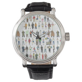 Reloj De Pulsera NYC People New York City Brooklyn Manhattan Watch