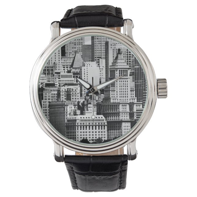 Reloj De Pulsera NYC Skyline IX (Anverso)