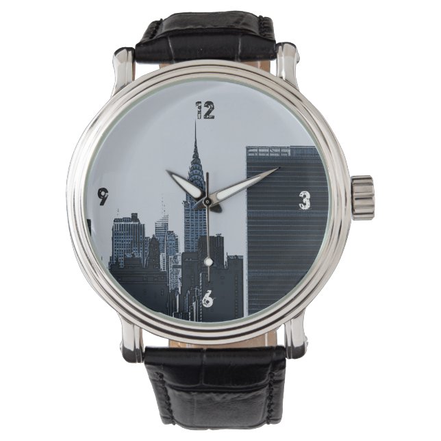 Reloj De Pulsera NYC Skyline Watch (Anverso)