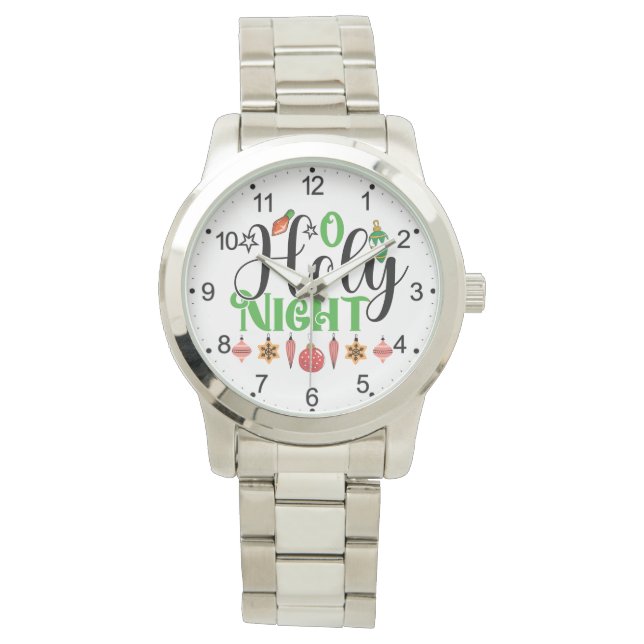Reloj De Pulsera O Santa Noche (Anverso)