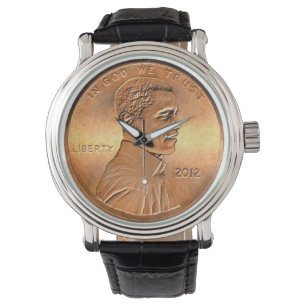 Reloj De Pulsera Obama Penny