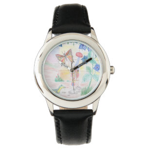 Reloj De Pulsera Obra de arte de niños personalizados, juguete de d