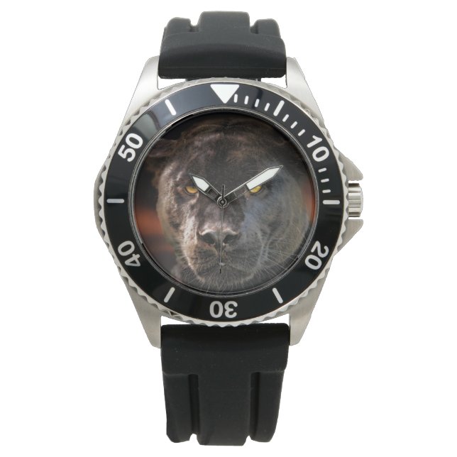 RELOJ DE PULSERA OBSERVACIÓN DE LA MUÑECA DE PANTALLA NEGRA (Anverso)