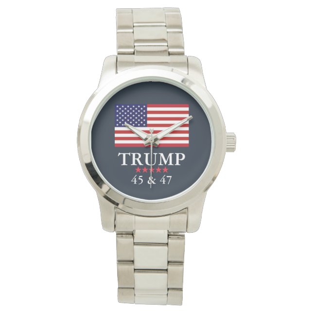 RELOJ DE PULSERA OBSERVACIÓN DE LOS HOMBRES DEL PRESIDENTE DONALD T (Anverso)