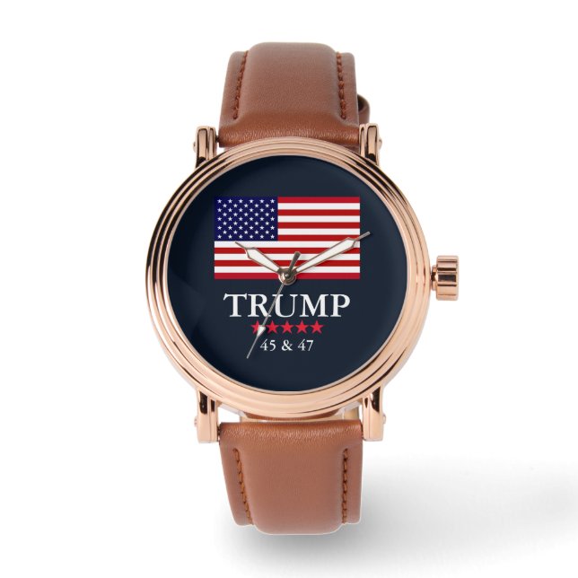RELOJ DE PULSERA OBSERVACIÓN DE LOS HOMBRES DEL PRESIDENTE DONALD T (Anverso)